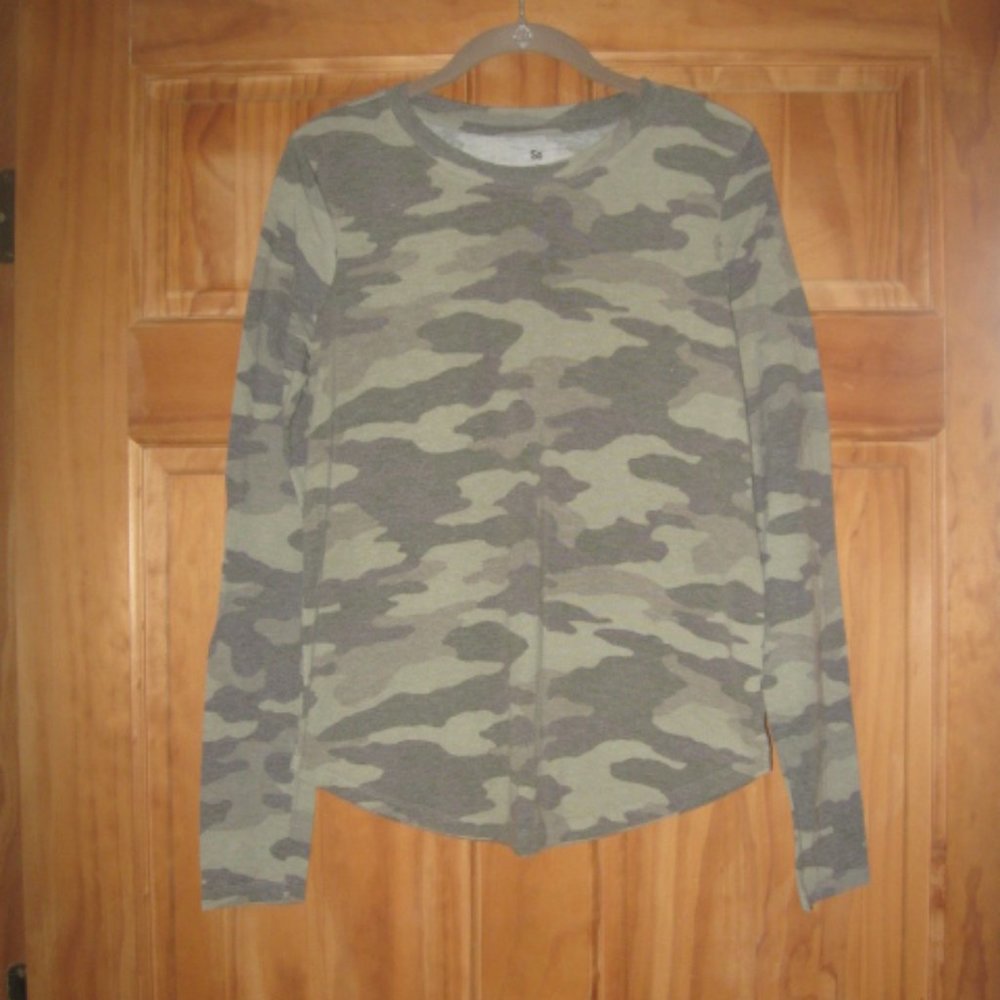 So Favorite Crew Camo Long Sleeve Shirt